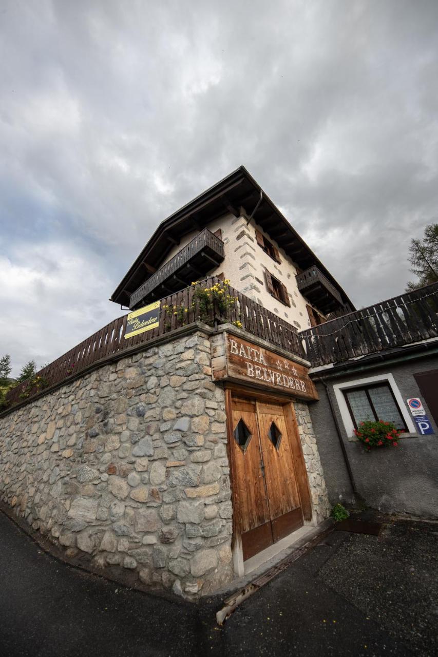 Baita Belvedere - Appartamenti Abar リヴィーニョ エクステリア 写真