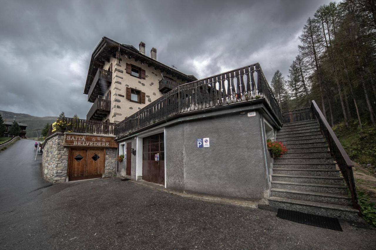 Baita Belvedere - Appartamenti Abar リヴィーニョ エクステリア 写真